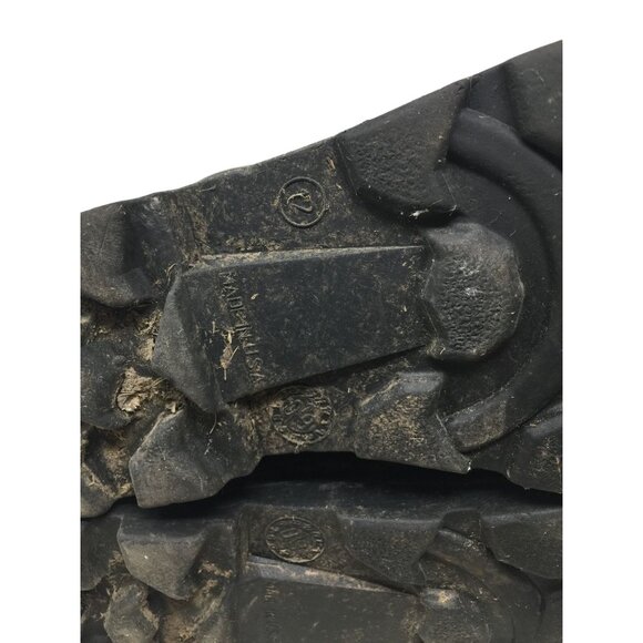 Servus Black Rubber Boots / Rain Boots - Size 12 - Picture 5 of 8